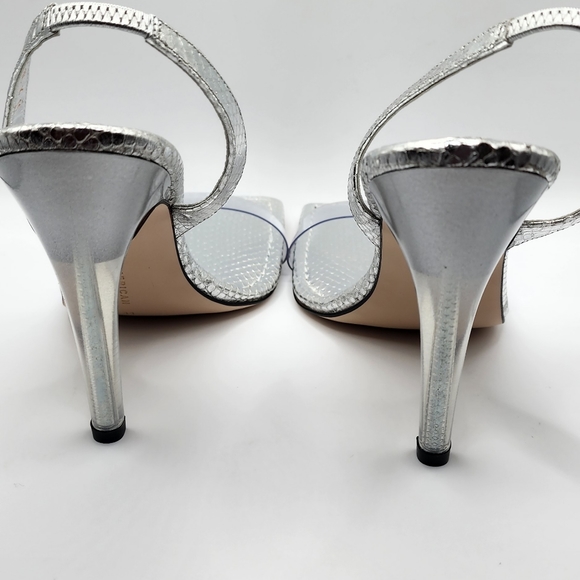 Good american silver snake heels - Picture 4 of 10
